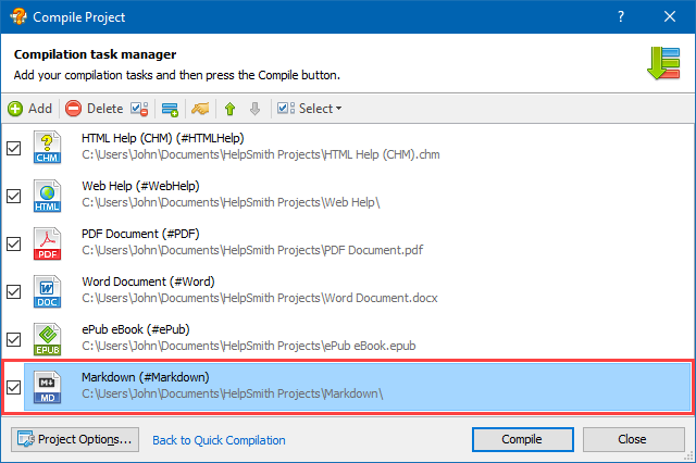 Using Batch Compilation Mode