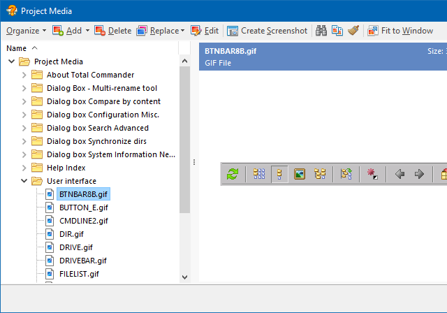 Images Grouped by Topics in the Media Repository