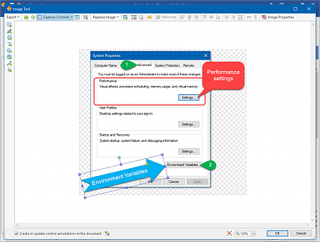 Editing Annotations with Built-in Image Tool