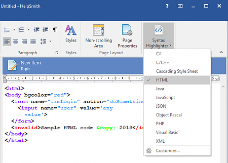 Syntax Highlighter